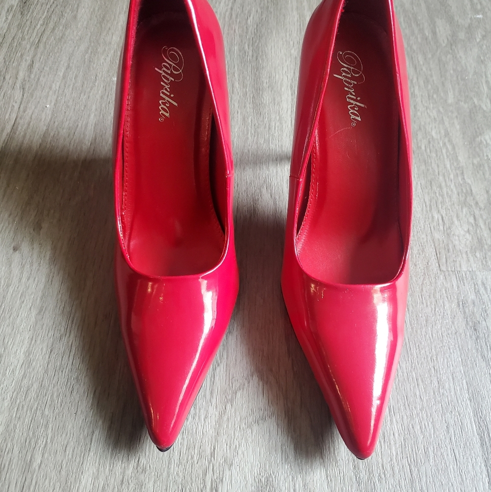 Red heels!